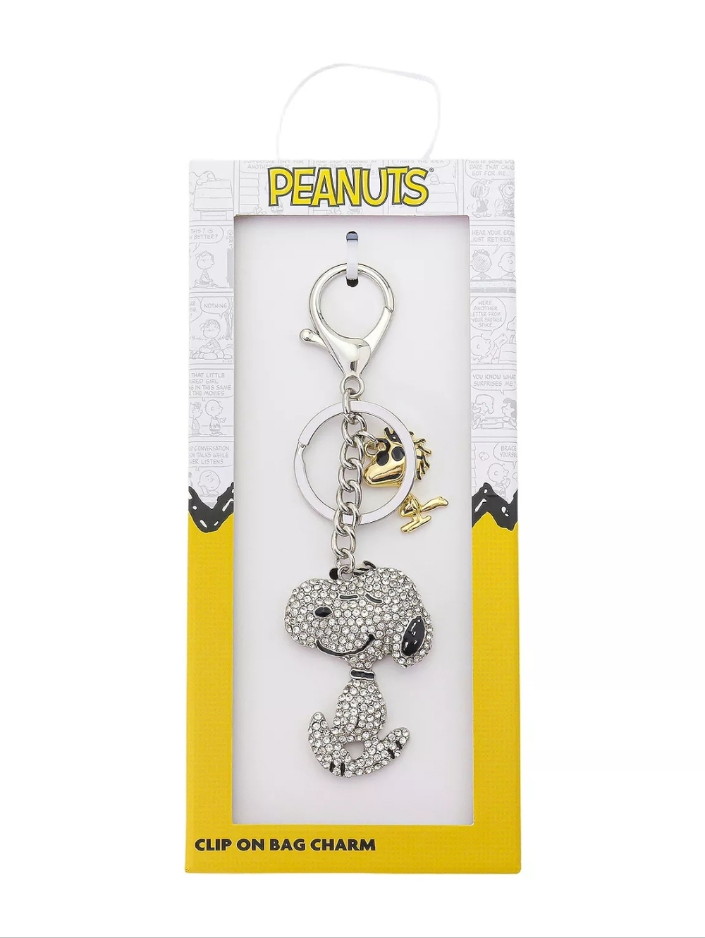 Peanuts Snoopy Woodstock Keychain Bag Charm